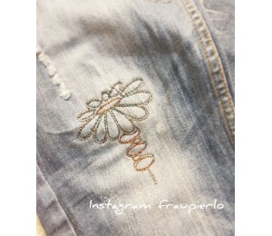 Stickserie - Abstract Flowers